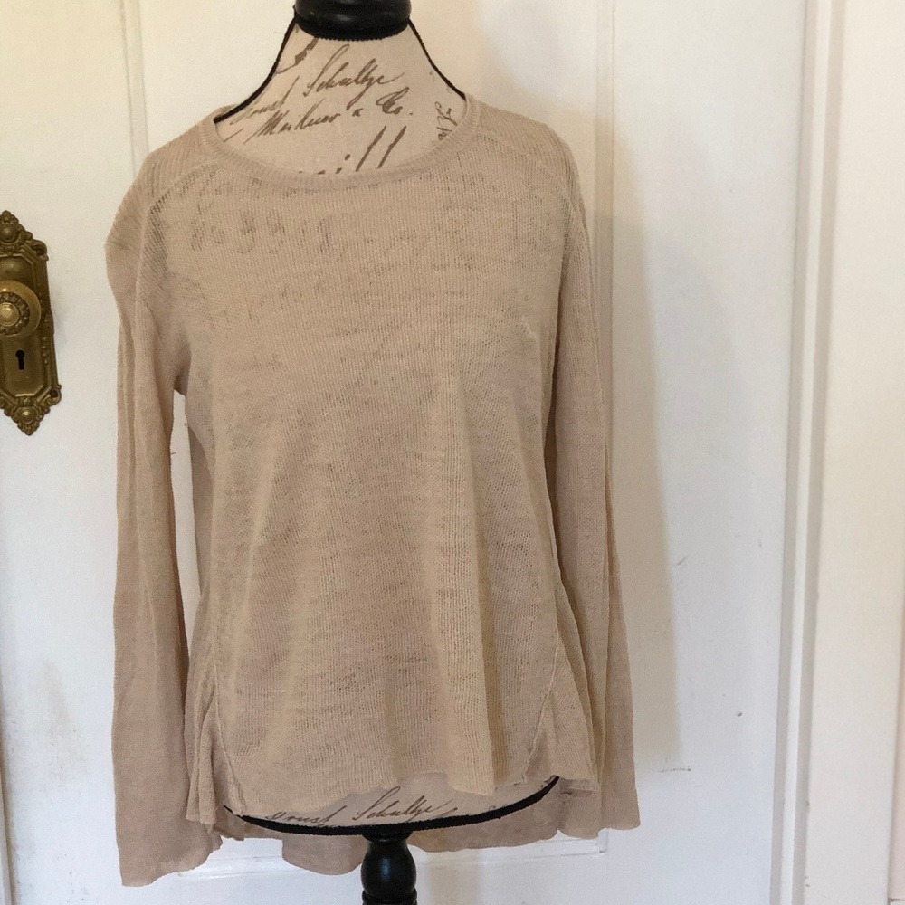 HOST PICK!! Eileen Fisher Linen Sweater size L